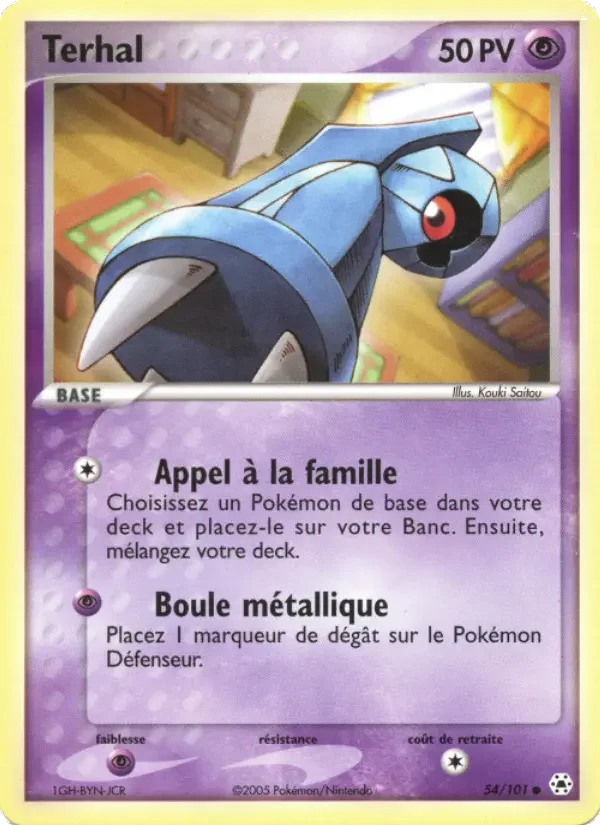 Carte Pokémon Terhal — Légendes Oubliées