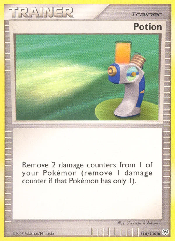 Carte Pokémon Potion — Diamant & Perle