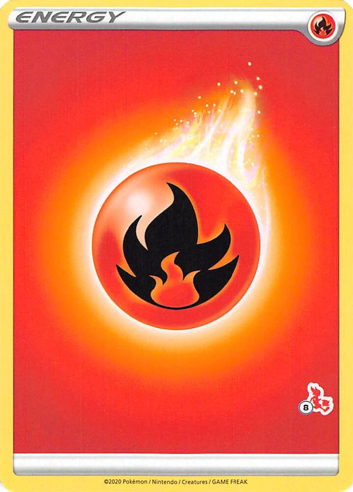 Carte Pokémon Fire Energy — Promos Épée et Bouclier