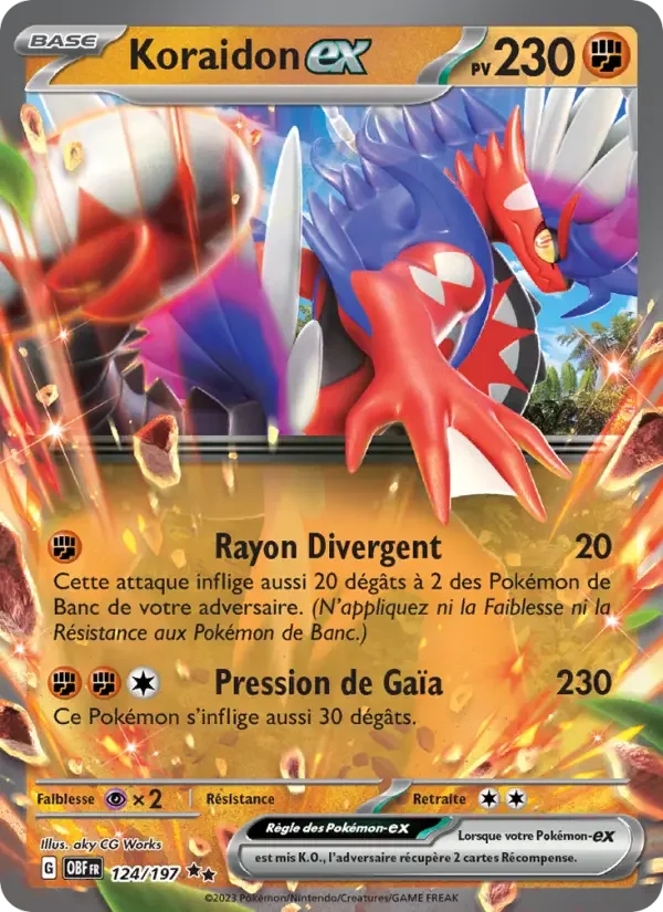 Carte Koraidon-ex