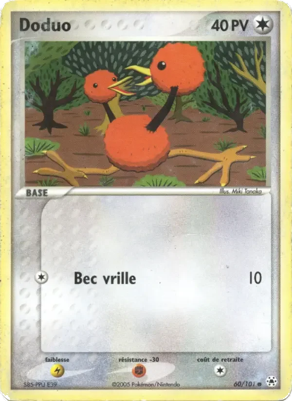 Carte Pokémon Doduo — Légendes Oubliées
