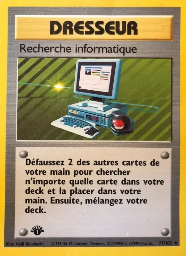 Carte Recherche informatique