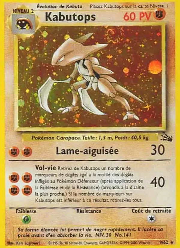 Carte Kabutops