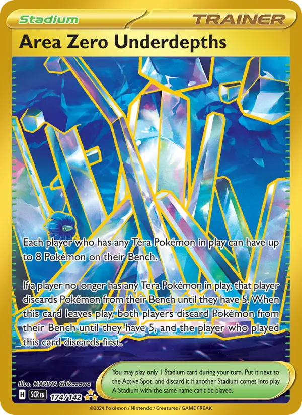 Carte Area Zero Underdepths