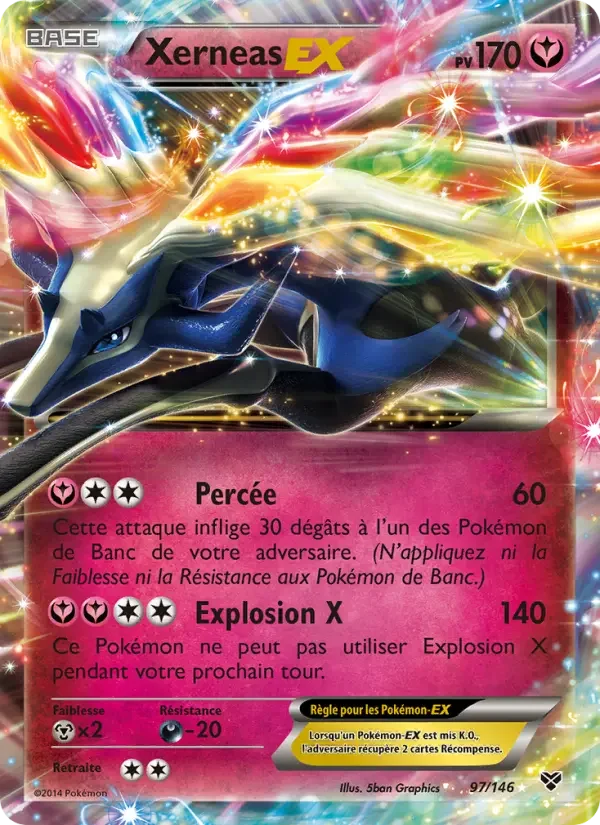 Carte Xerneas EX