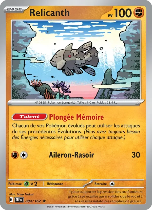 Carte Relicanth