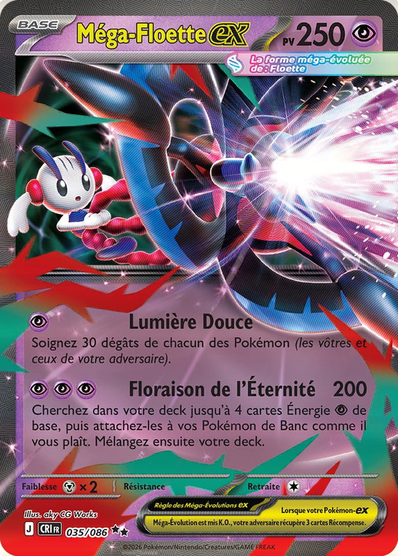 Carte Méga-Floette-ex