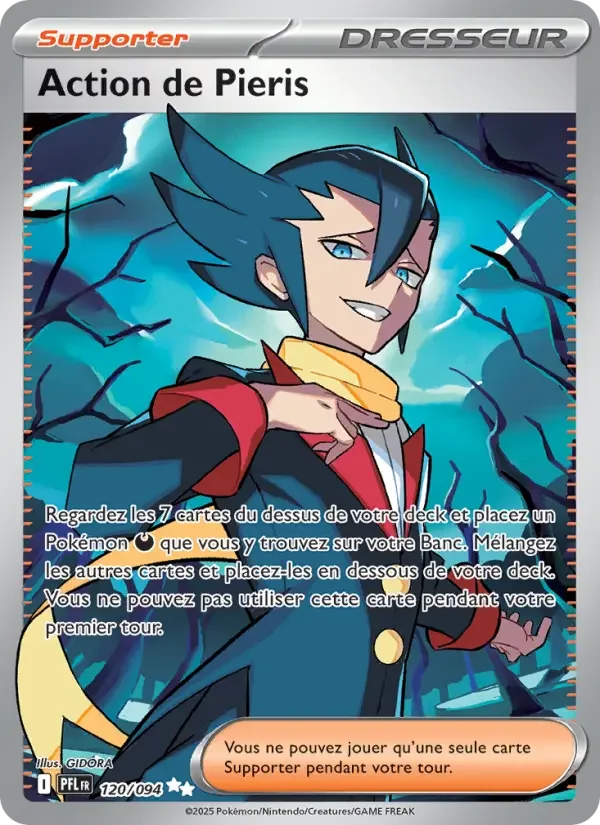 Carte Action de Pieris