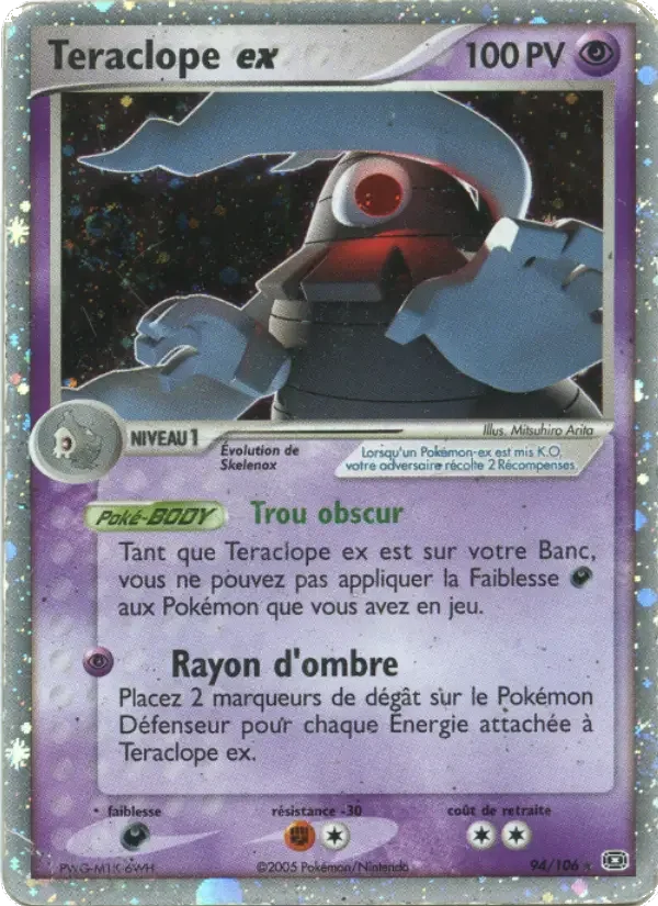 Carte Teraclope ex
