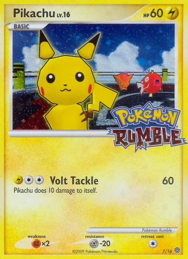 Carte Pikachu