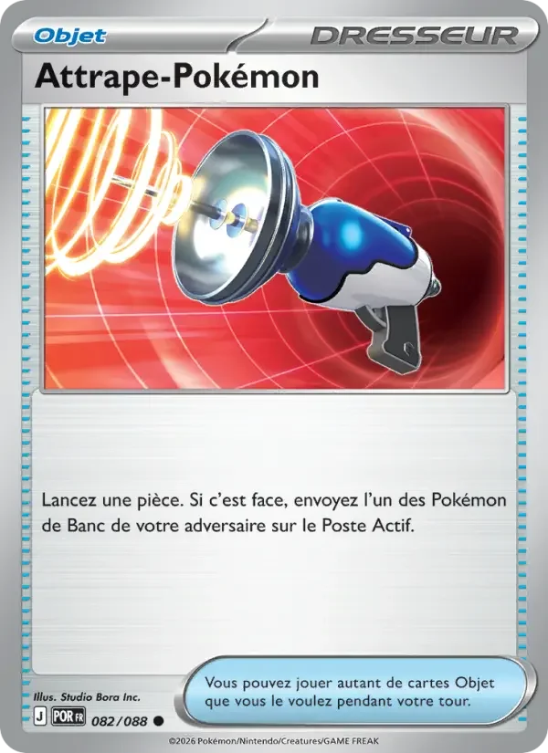 Carte Attrape-Pokémon