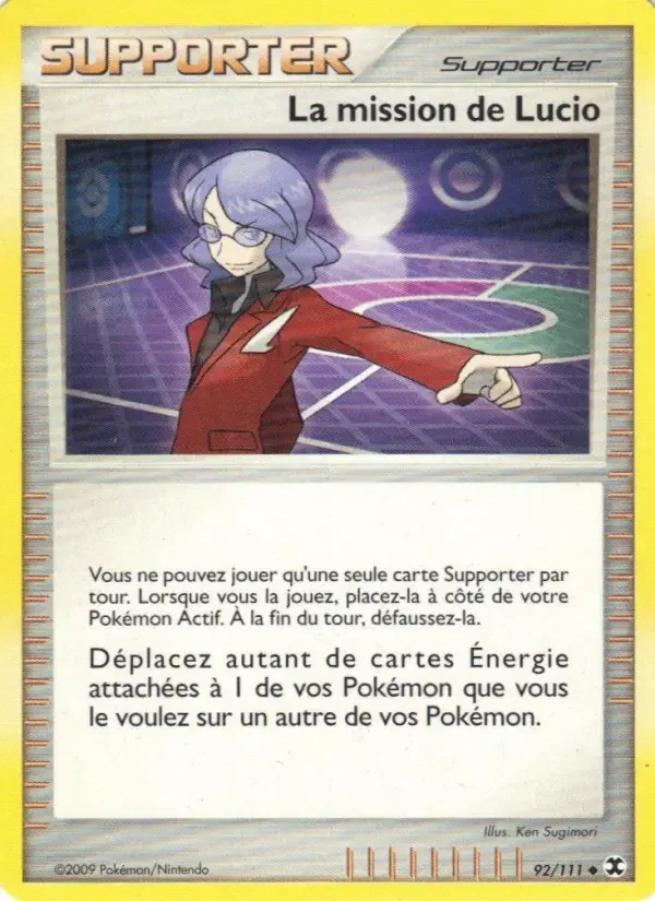 Carte La mission de Lucio