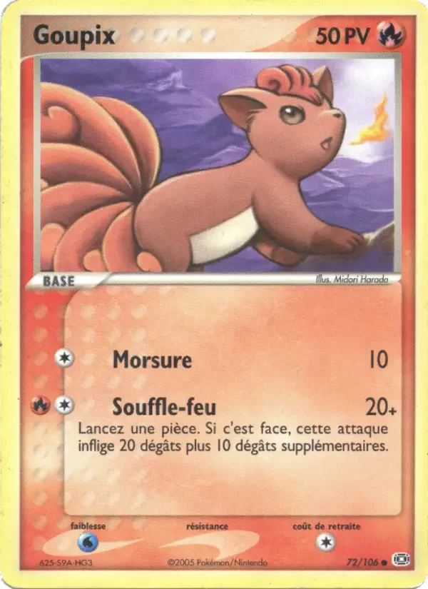 Carte Goupix
