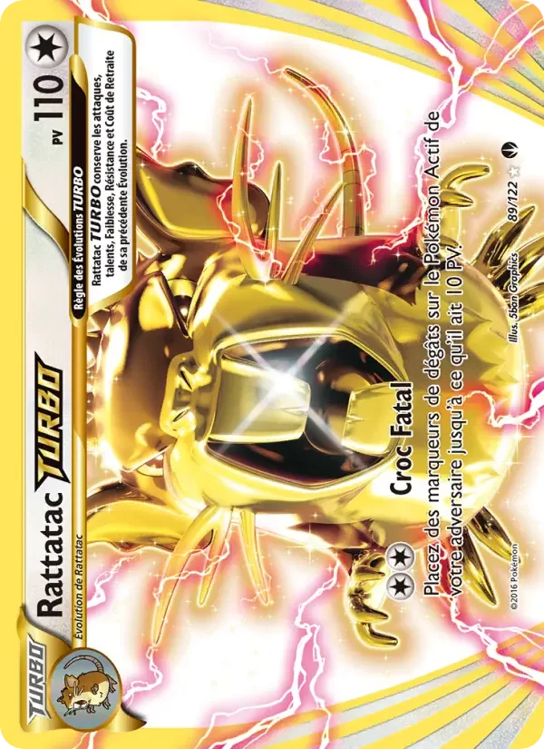 Carte Rattatac TURBO