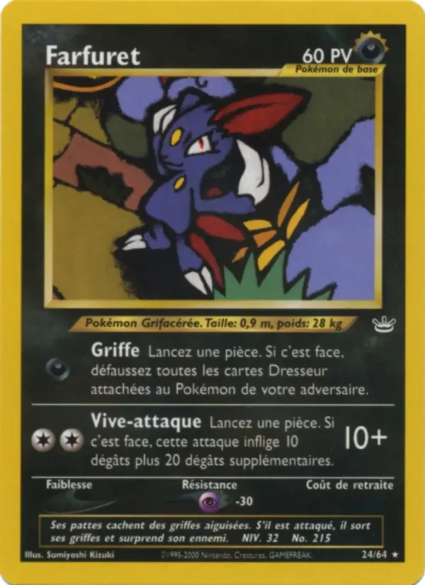 Carte Pokémon Farfuret — Neo Revelation