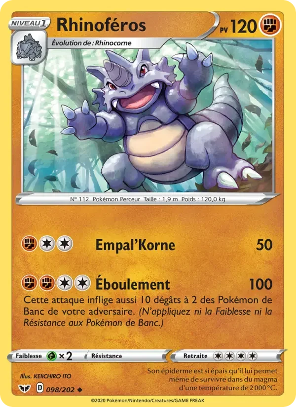 Carte Rhinoféros