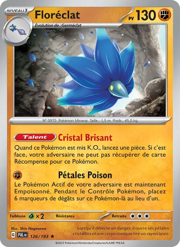 Carte Floréclat