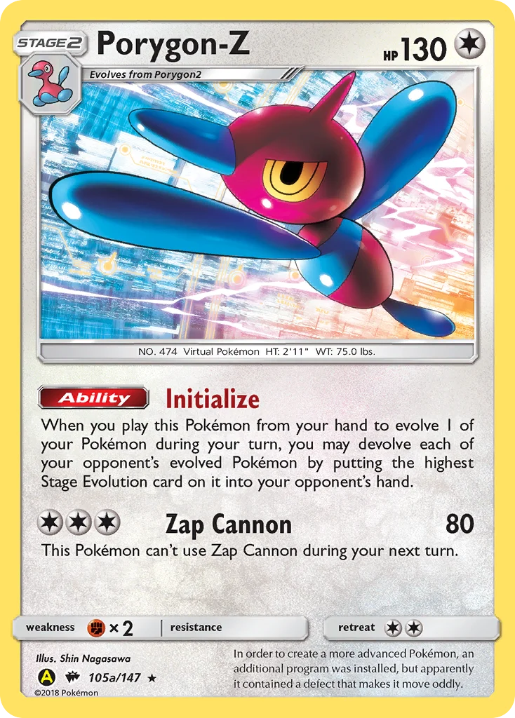 Carte Porygon-Z