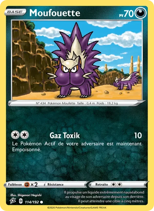 Carte Moufouette