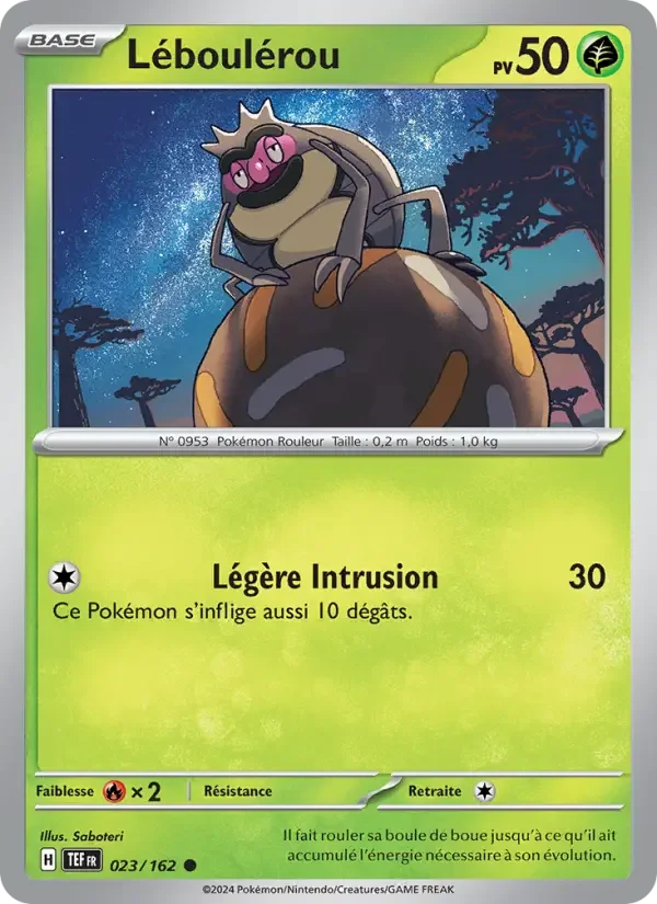 Carte Pokémon Léboulérou — Forces Temporelles