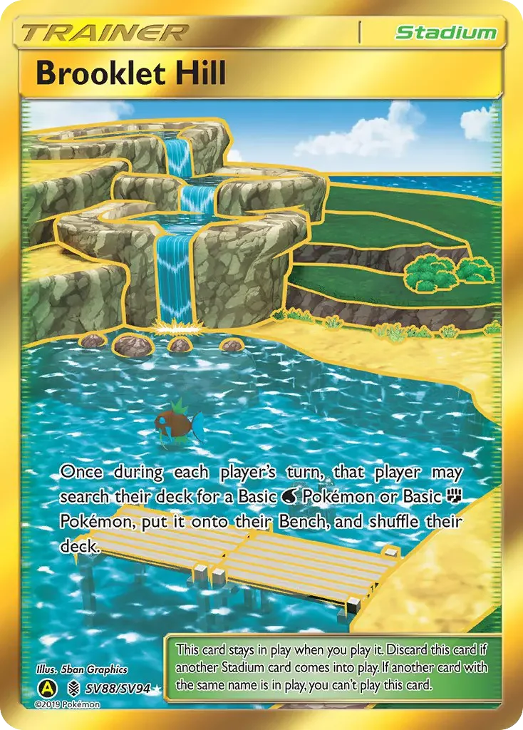 Carte Colline Clapotis