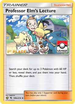 Carte Professor Elm's Lecture
