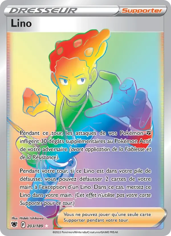 Carte Pokémon Lino — Astres Radieux