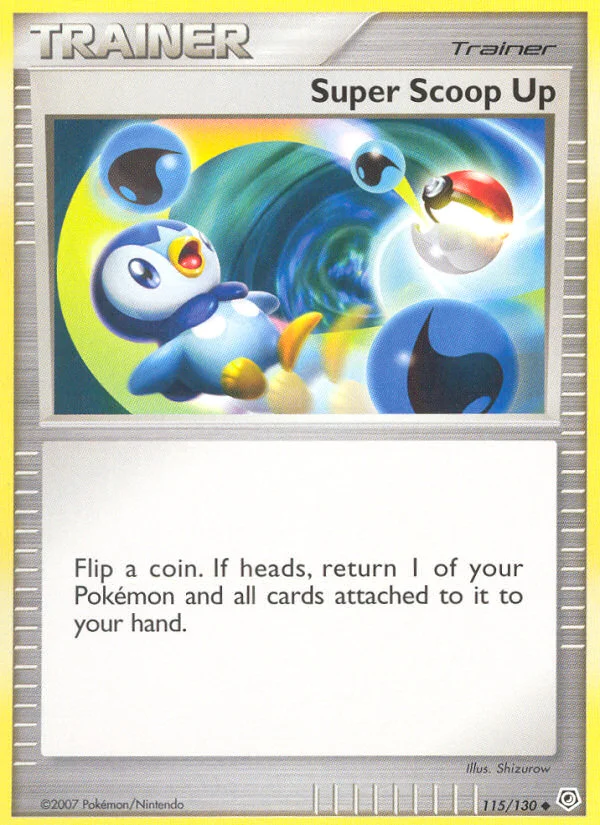 Carte Pokémon Super rappel — Diamant & Perle