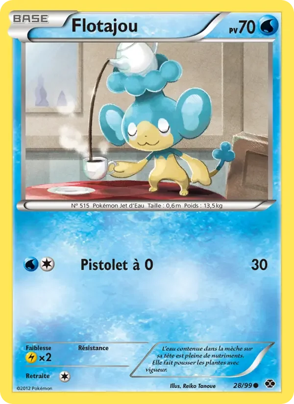 Carte Pokémon Flotajou — Destinées Futures