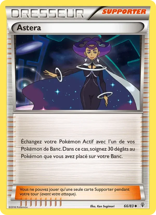Carte Pokémon Astera — Générations