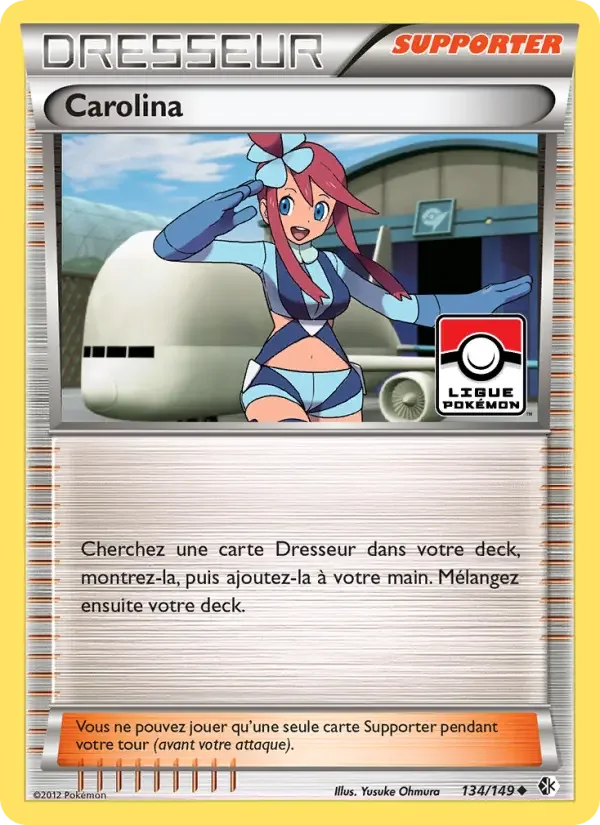 Carte Pokémon Carolina — Frontières Franchies