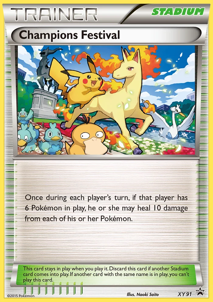 Carte Festival des Champions