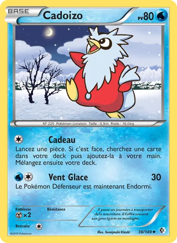Carte Pokémon Cadoizo — Frontières Franchies