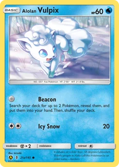 Carte Alolan Goupix