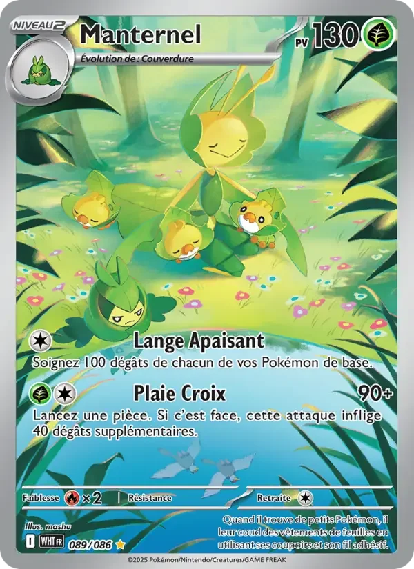 Carte Pokémon Manternel — Flamme Blanche