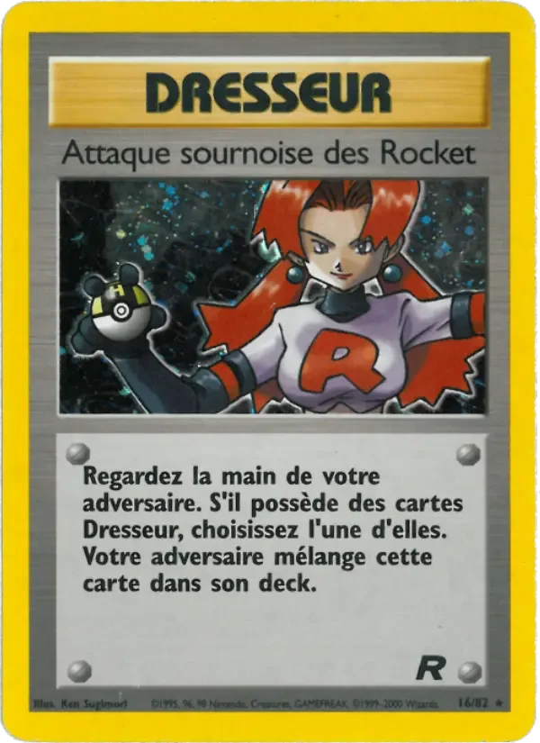 Carte Attaque sournoise des Rocket