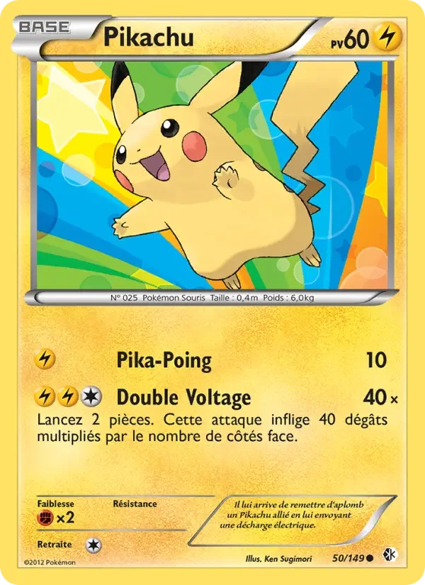 Carte Pokémon Pikachu — Frontières Franchies