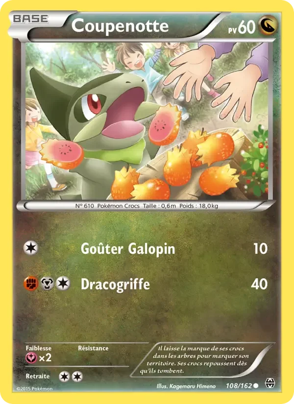 Carte Coupenotte