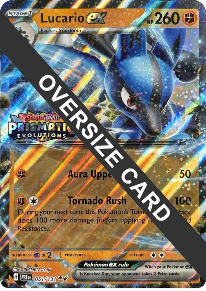 Carte Pokémon Lucario-ex — Évolutions Prismatiques