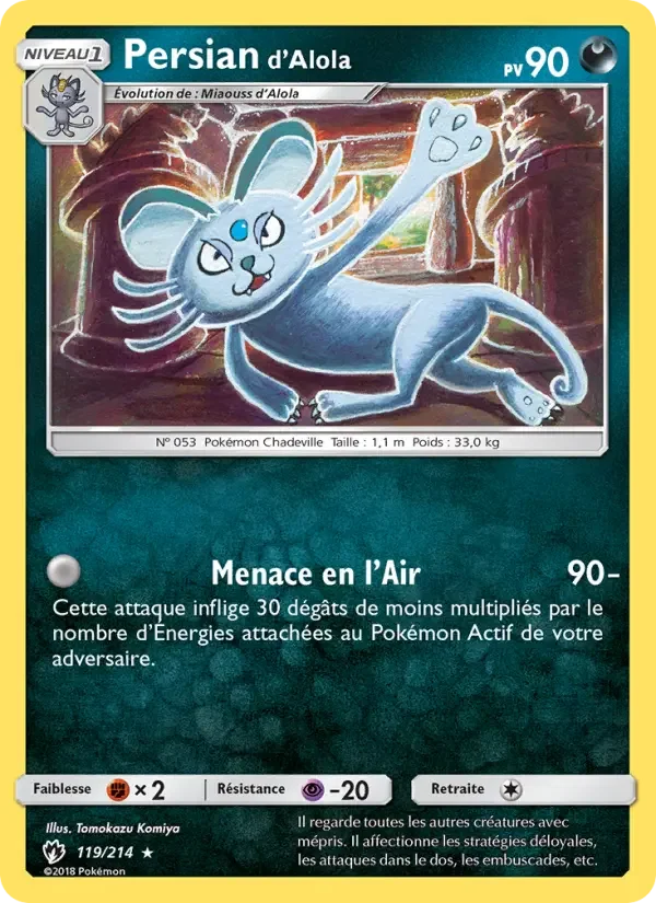 Carte Persian d’Alola