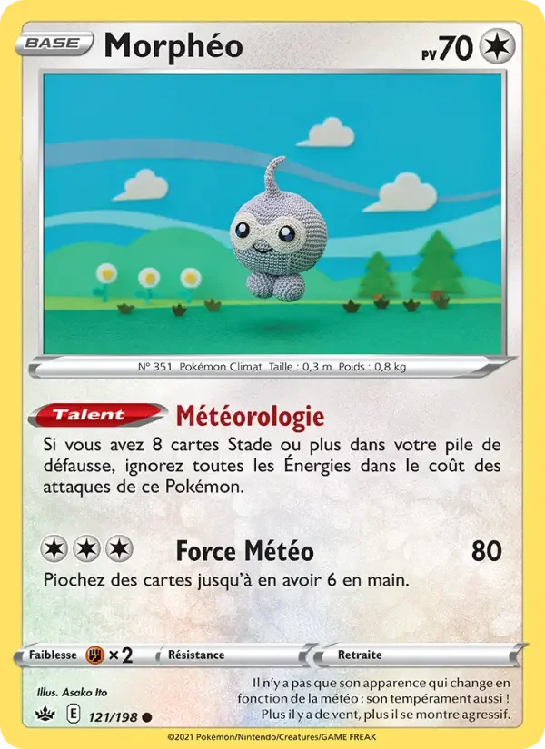 Carte Pokémon Morphéo — Règne de Glace