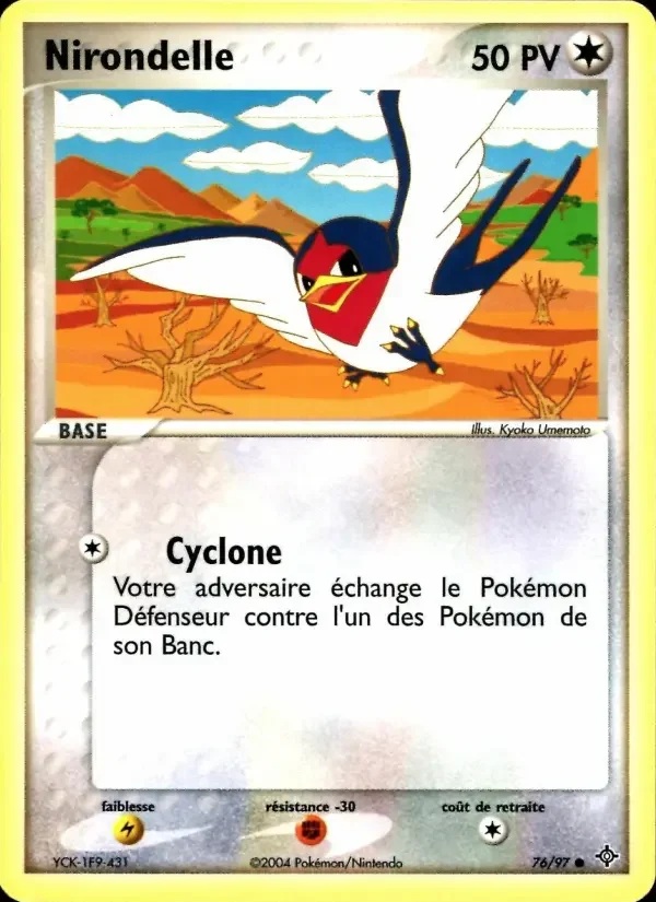 Carte Nirondelle