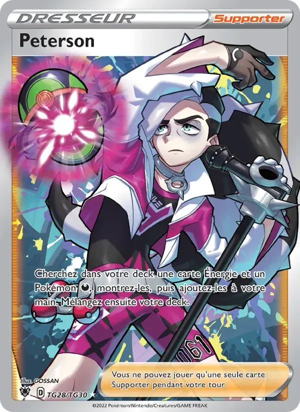 Carte Pokémon Peterson — Astres Radieux