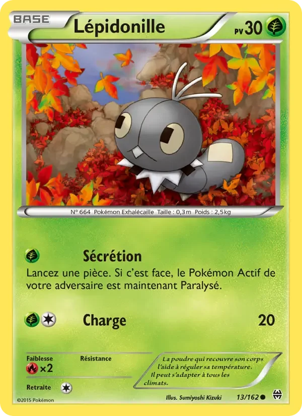 Carte Lépidonille
