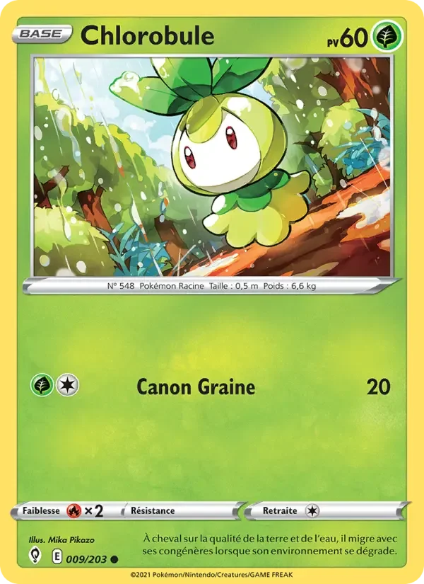 Carte Chlorobule