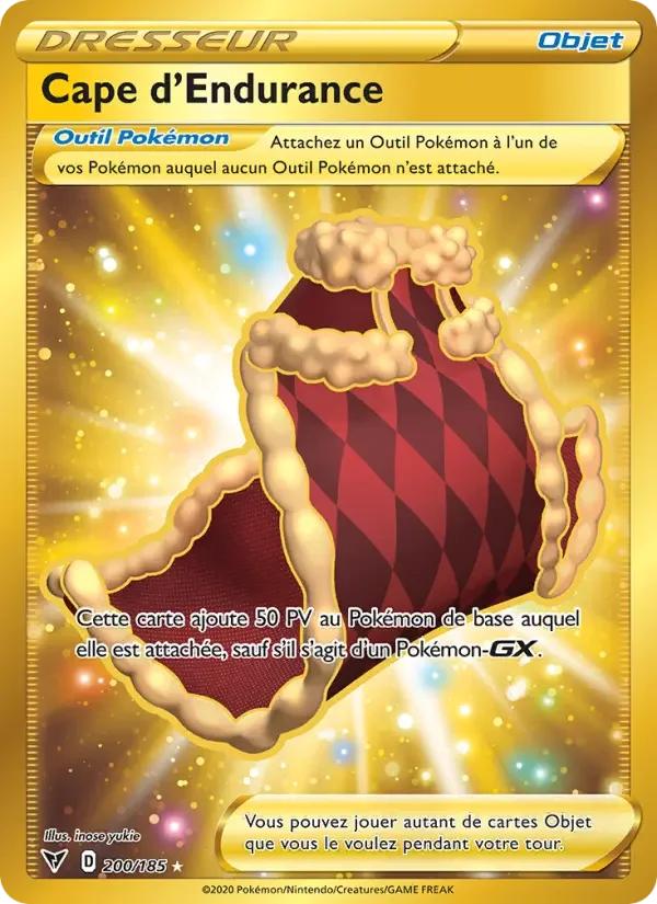 Carte Cape d'Endurance