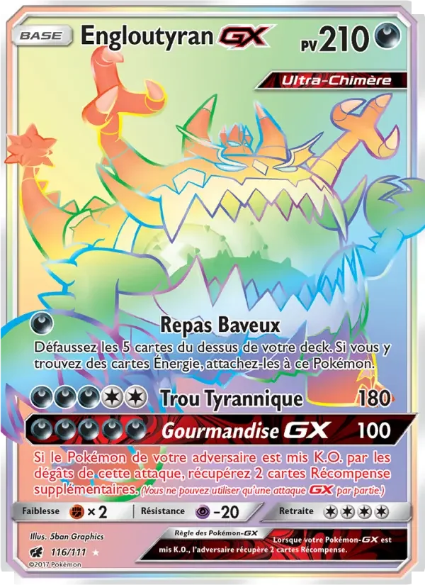 Carte Engloutyran GX