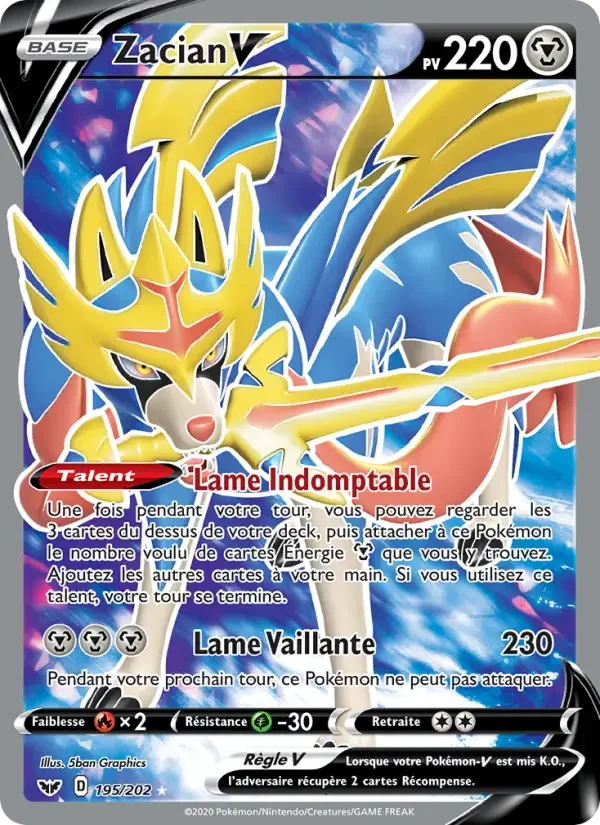 Carte Zacian V