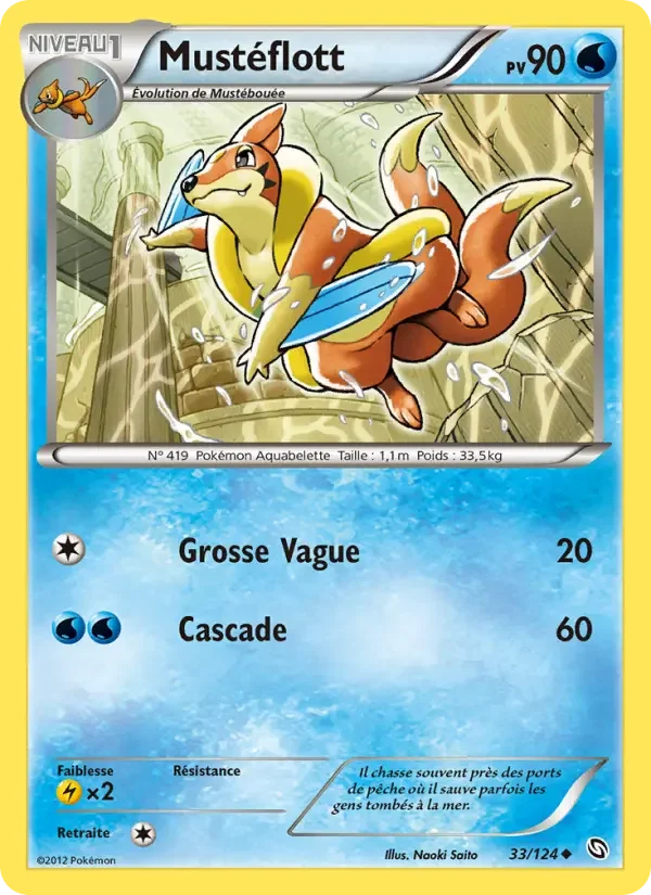 Carte Pokémon Mustéflott — Dragons Exaltés