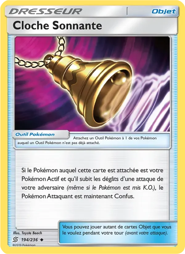 Carte Pokémon Cloche Sonnante — Harmonie des Esprits